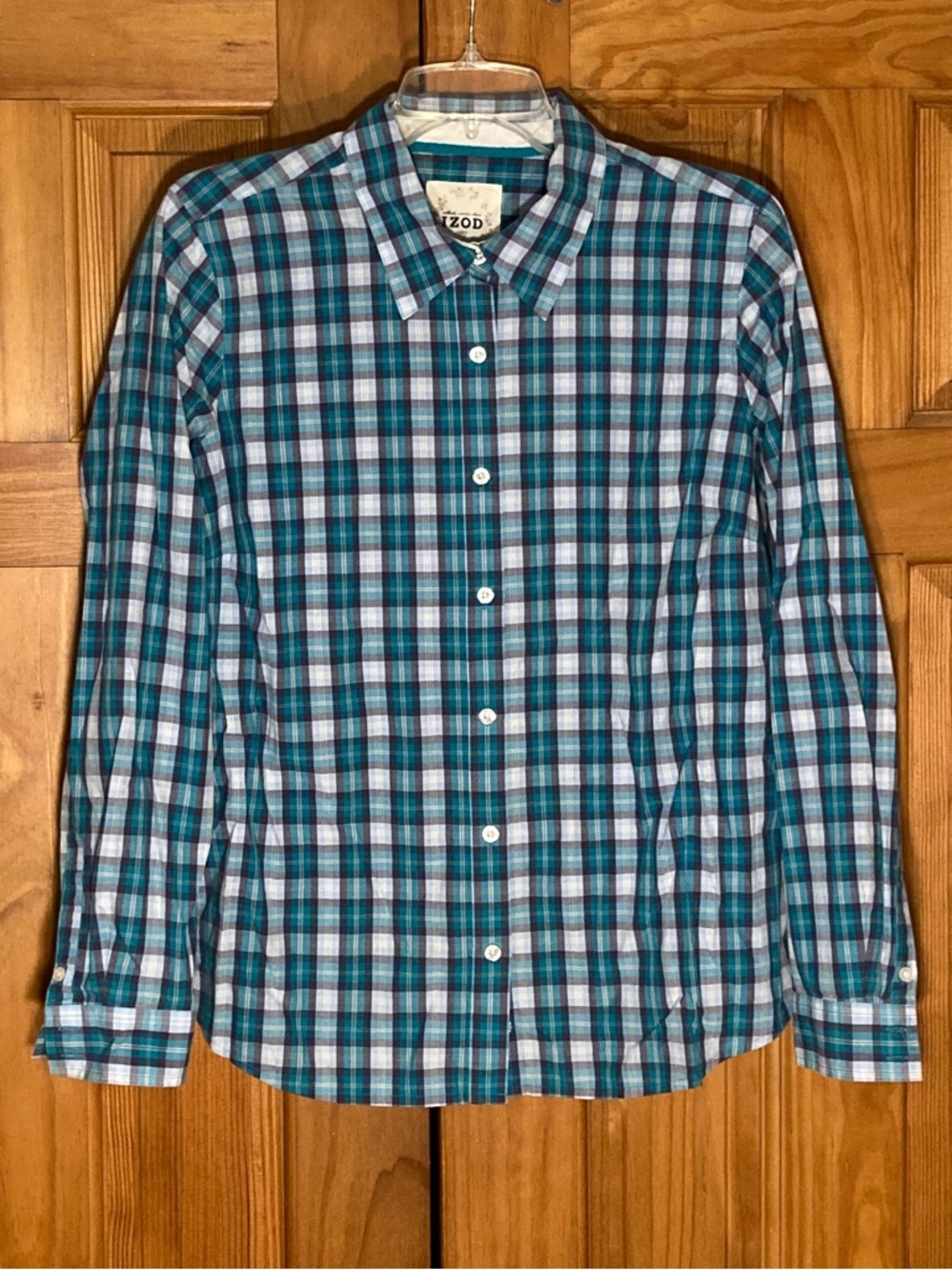 EUC Vintage Izod Blouse Top Size XL